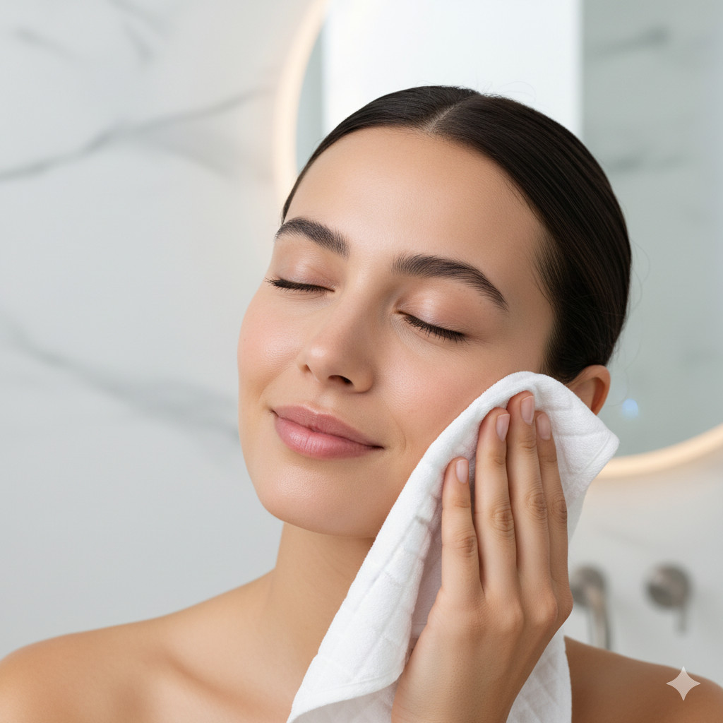 Clean Skin Club Clean Towels XL®, 100% USDA Biobased Face Towel, Disposable Face Towelette, Eczema Association Accepted, Makeup Remover Dry Wipes, Ultra Soft