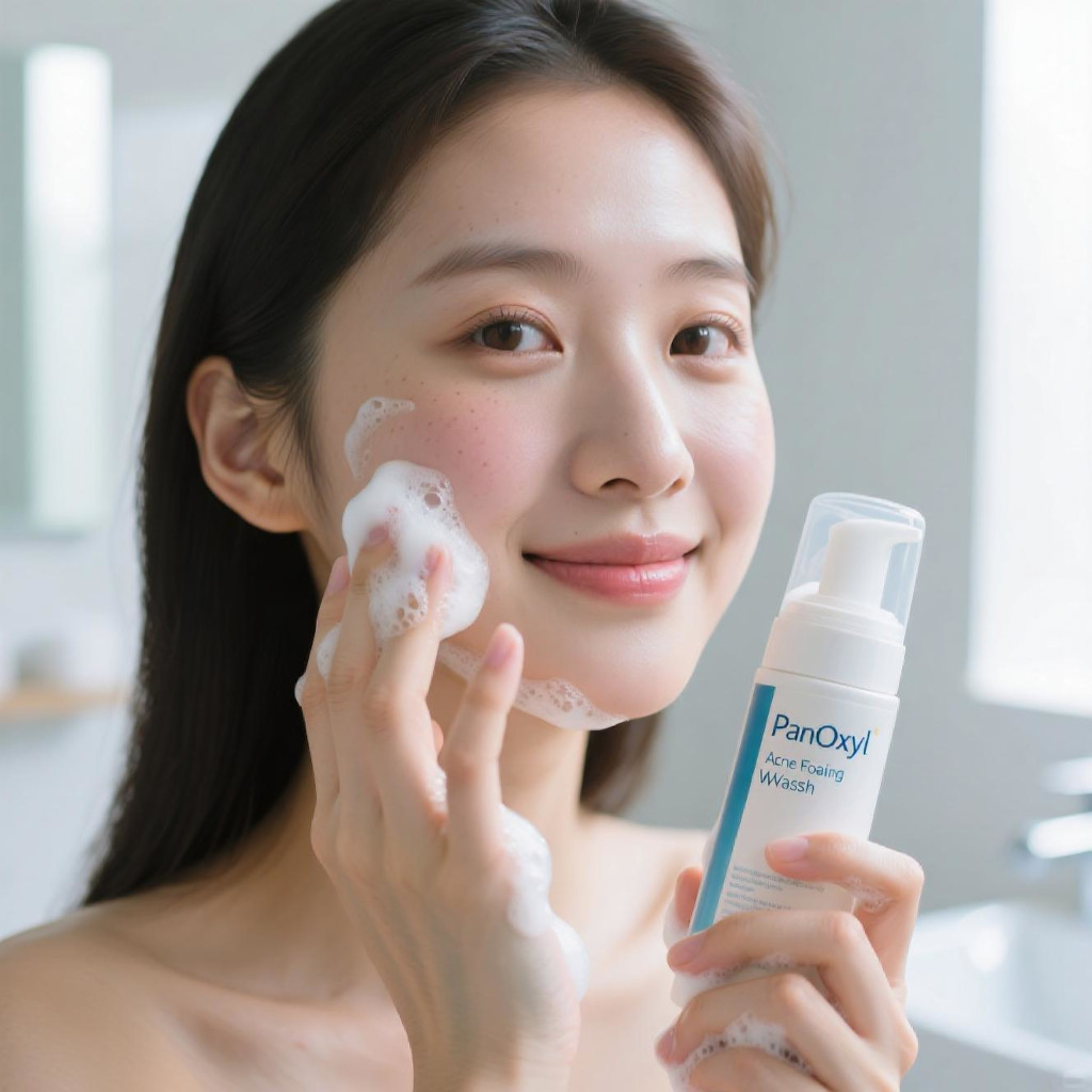 PanOxyl Acne Foaming Wash Benzoyl Peroxide 10% Maximum Strength Antimicrobial